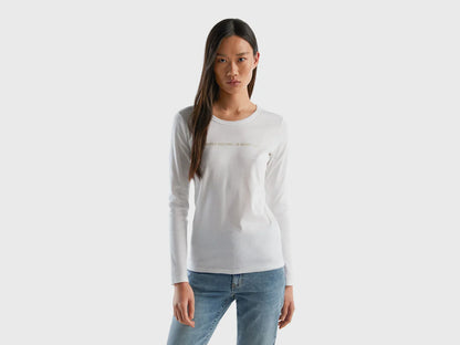 100% COTTON LONG SLEEVE T-SHIRT