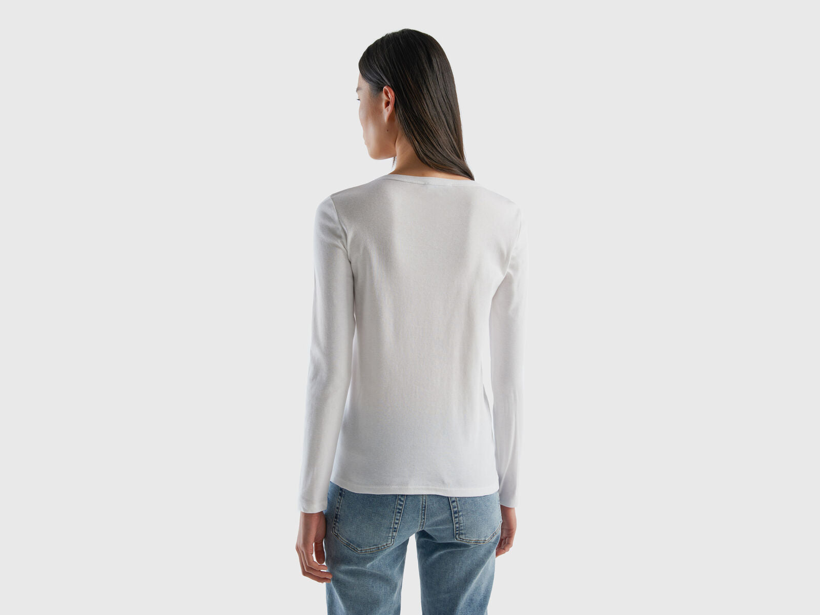 100% COTTON LONG SLEEVE T-SHIRT