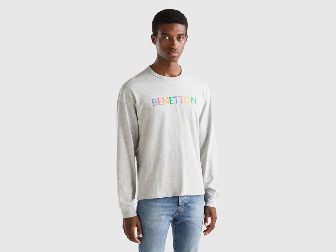 Long Sleeve T-Shirt In Organic Cotton