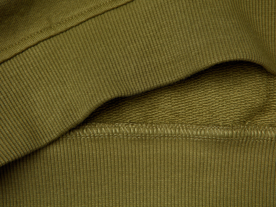 Striped Sweatshirt With "Be" Embroidery