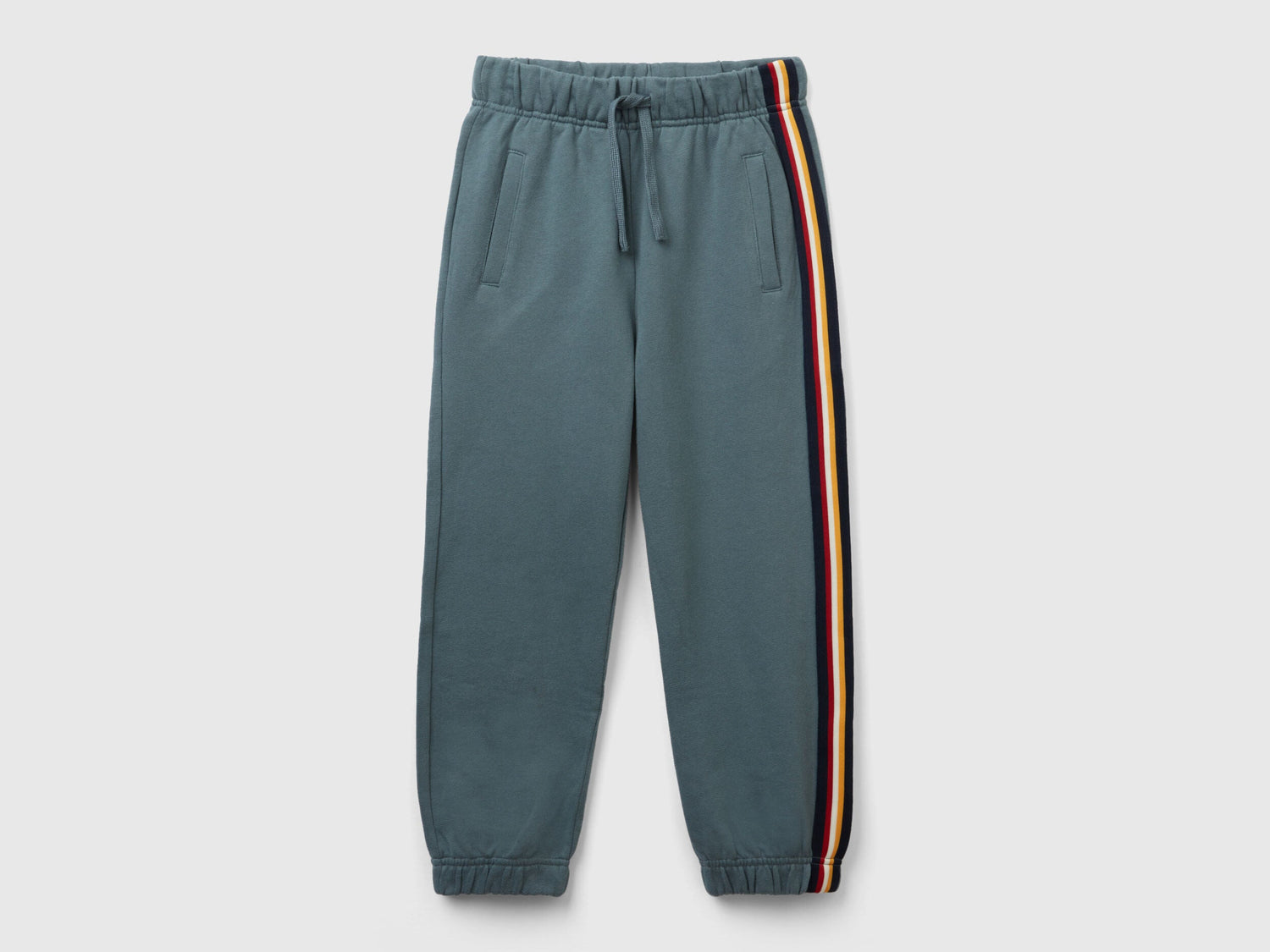 Sweat Joggers With Ribbed Band