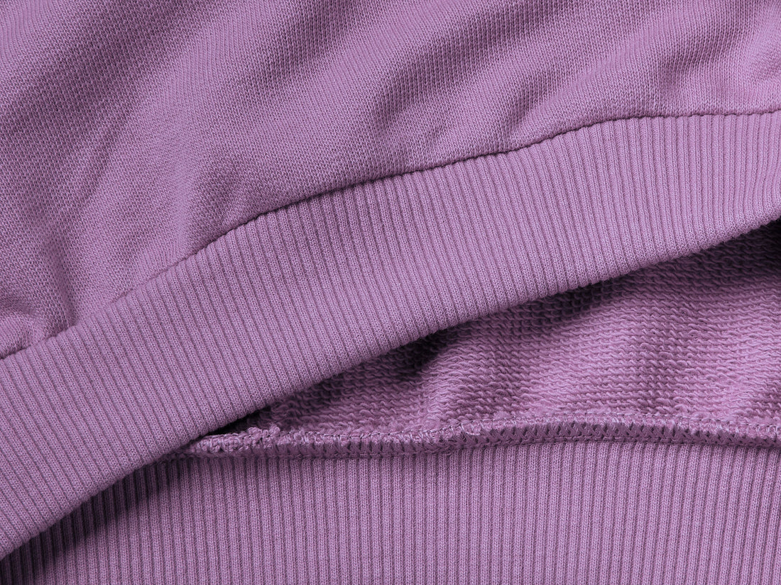Sweatshirt With Collar And "Be" Embroidery