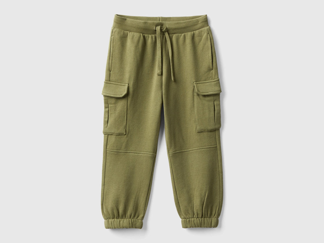 Fleece Cargo Trousers