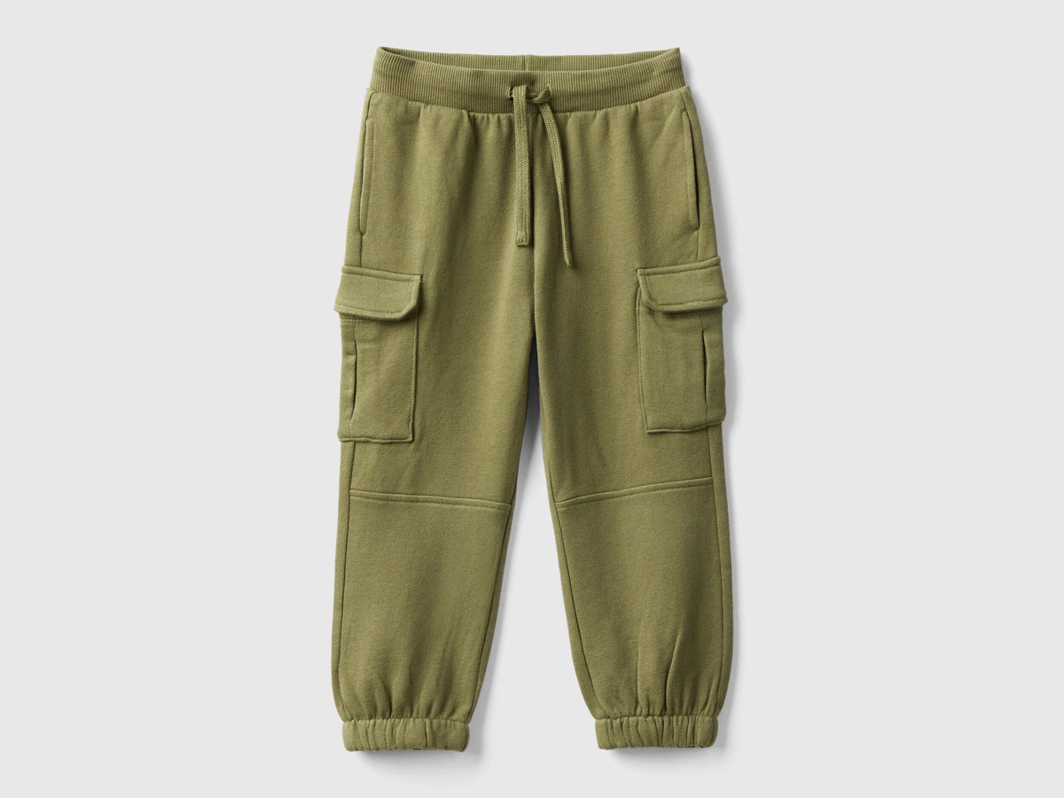 Fleece Cargo Trousers