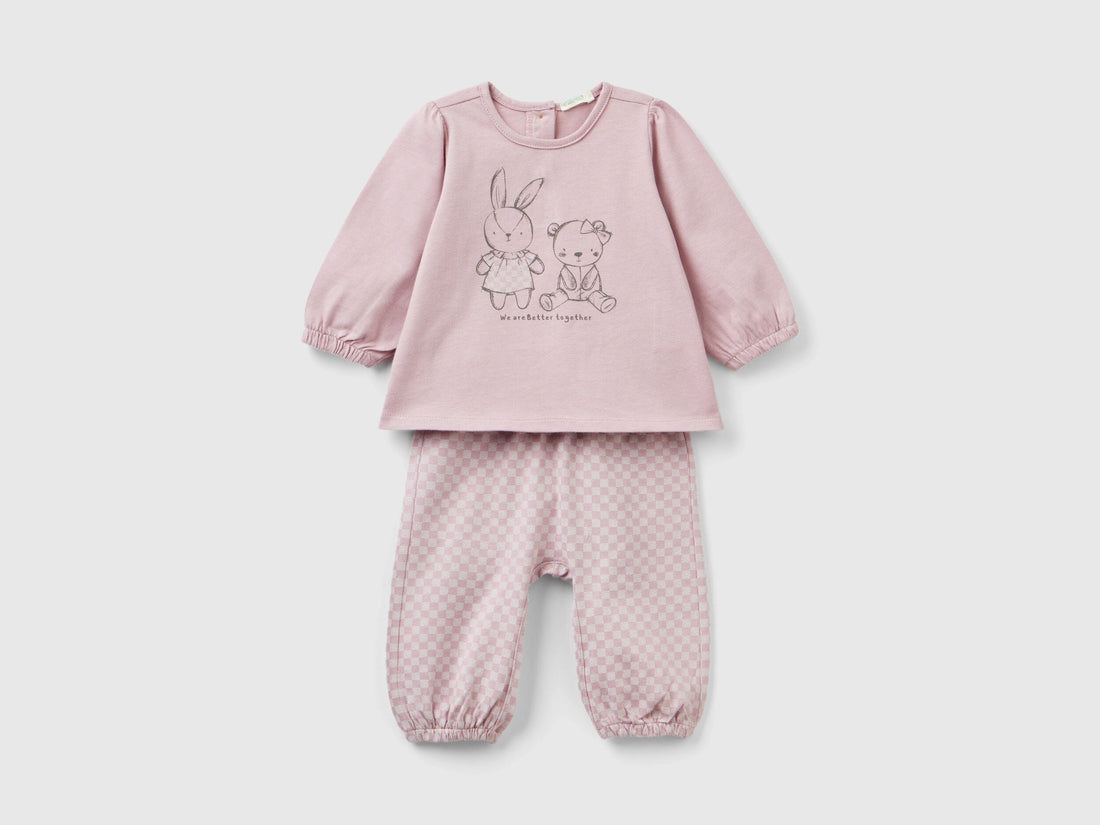 T-Shirt And Trousers Set