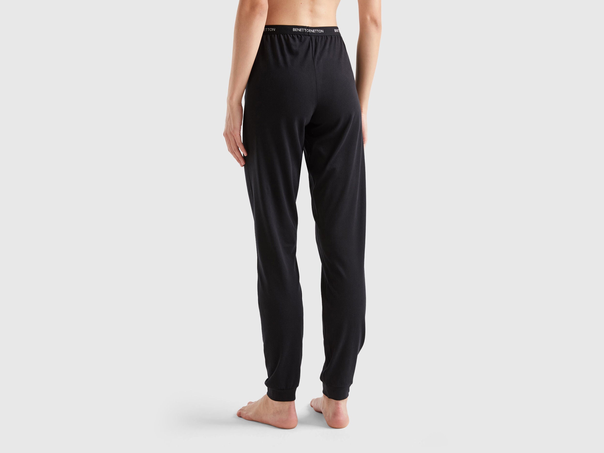 Trousers With Elastic Logo
