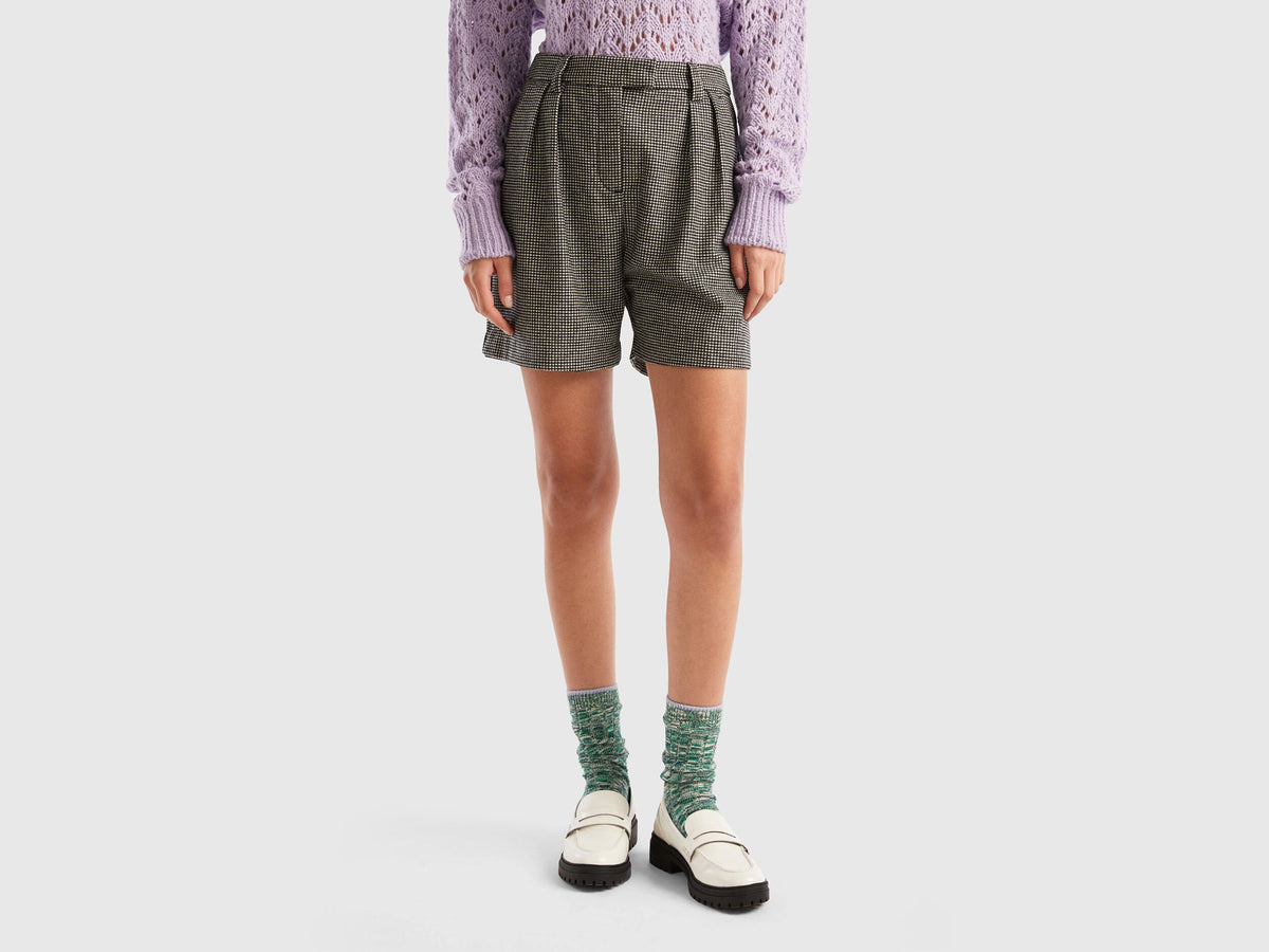 Houndstooth Shorts_40DWD9010_901_01