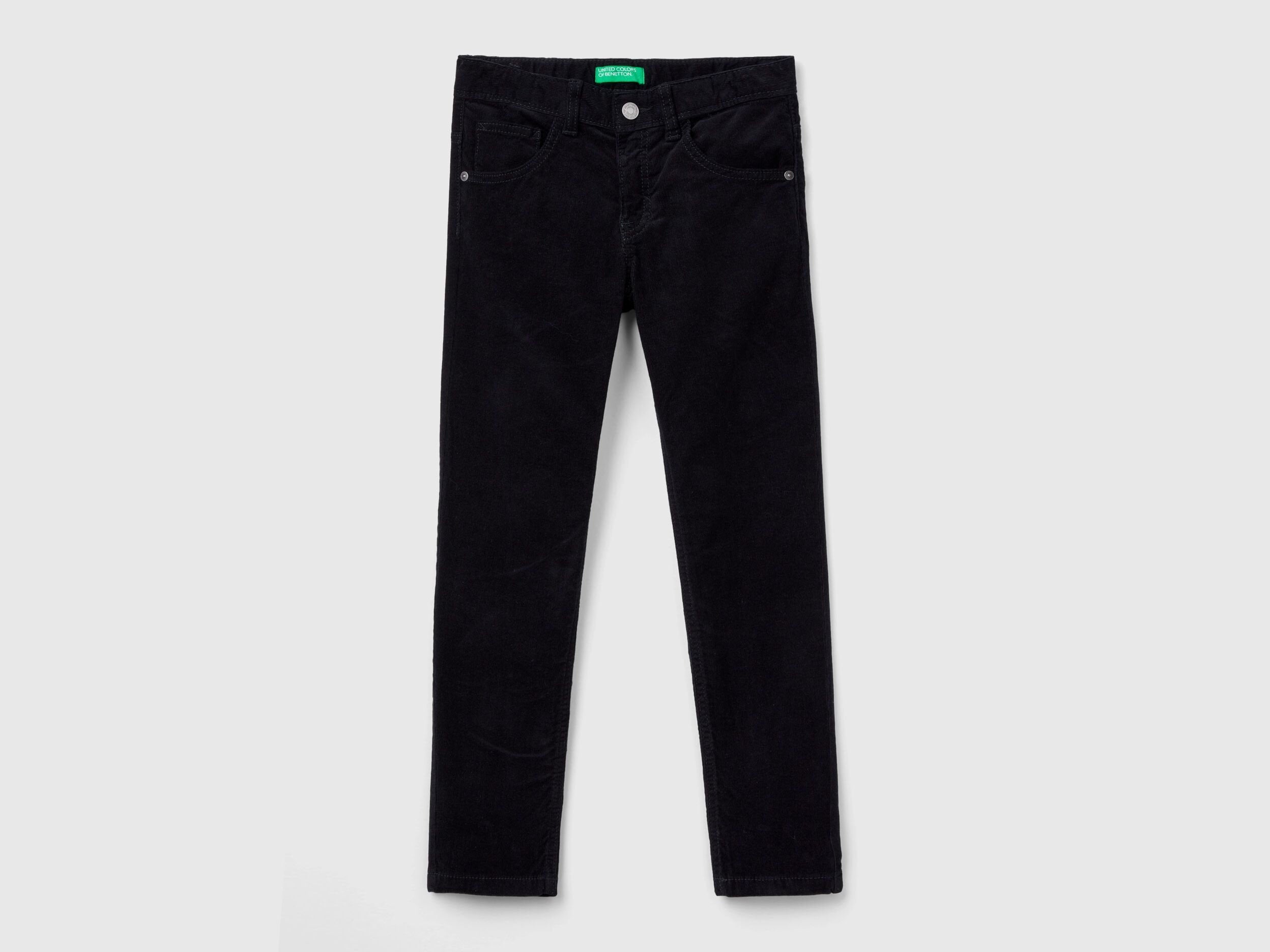 Slim Fit Stretch Corduroy Trousers_4AD5CE00M_100_01