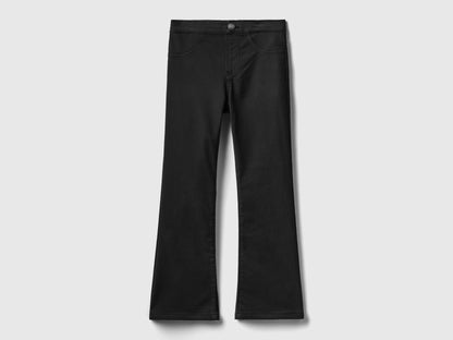 Flared Stretch Trousers