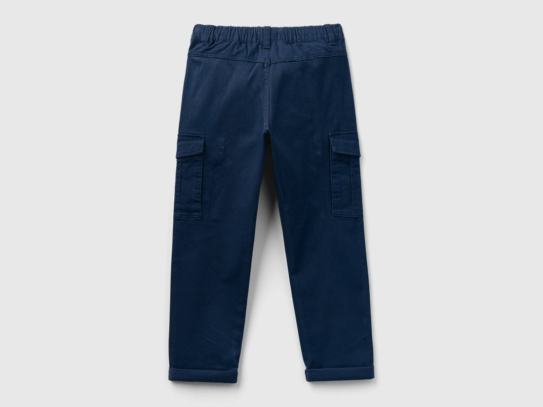 Straight Leg Cargo Trousers