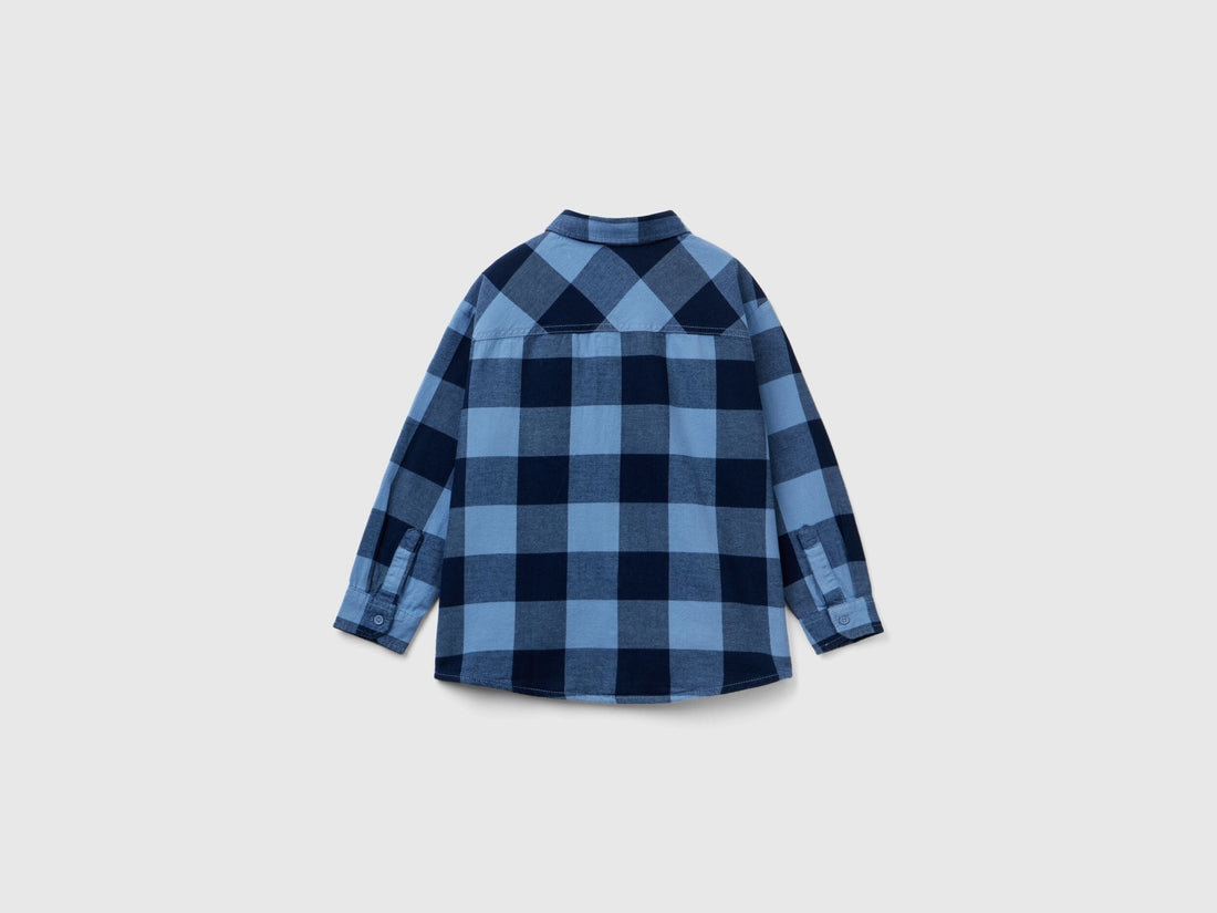 Plaid Shirt In 100% Cotton