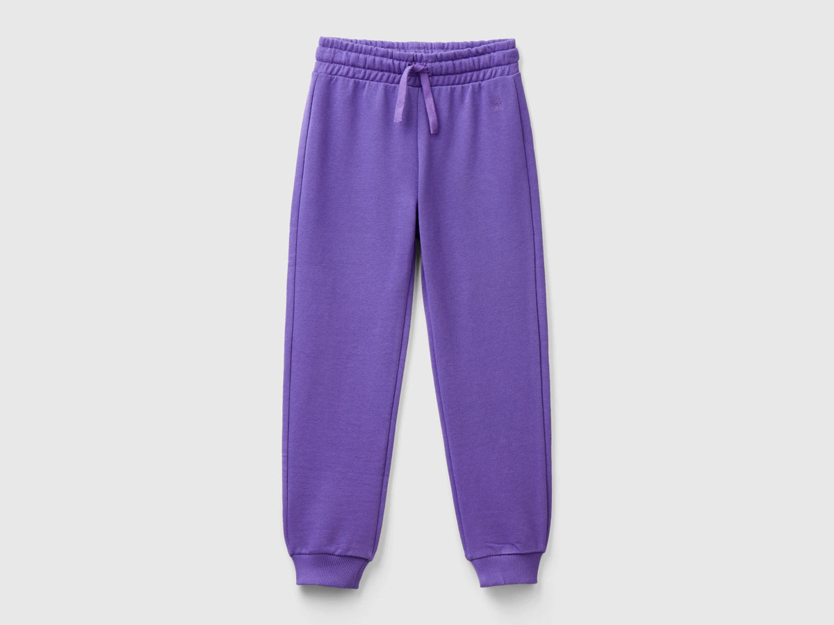100% Cotton Sweatshirt Tracksuit With Logo _04