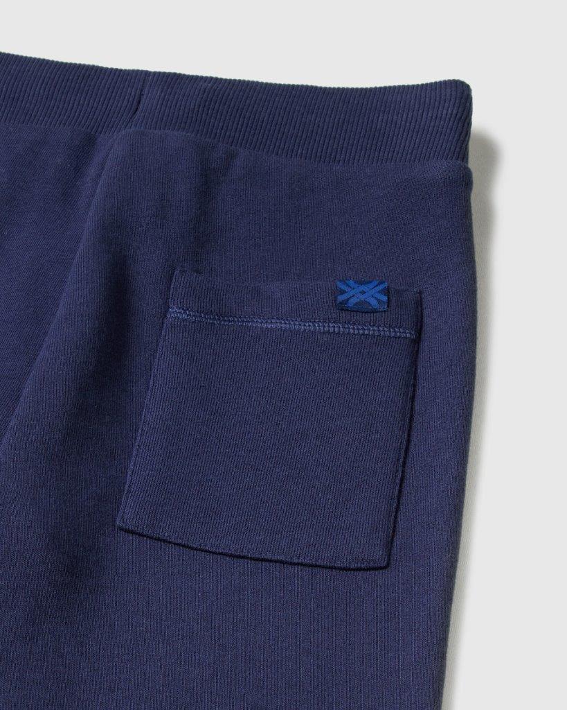 100% Cotton Color-Block Sweatshirt Tracksuit With Logo _07