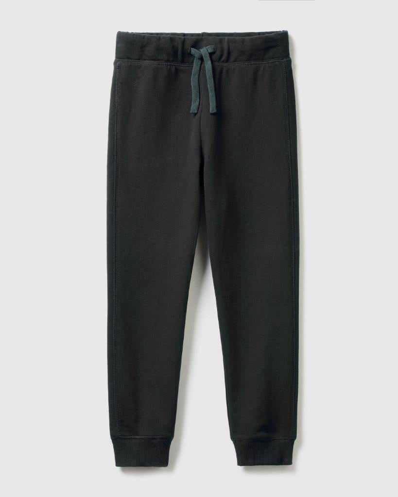 100% Cotton Hoodie Tracksuit With Logo_04