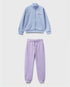 Pure Cotton Zip-Up Sweatshirt Tracksuit With Logo_01