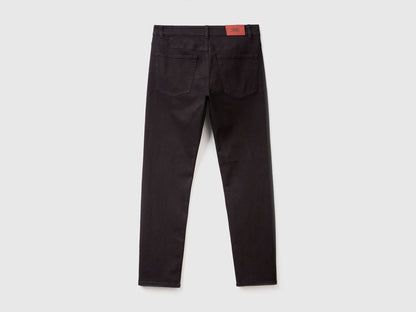 Close-up of the back pocket and belt loop on a pair of men&