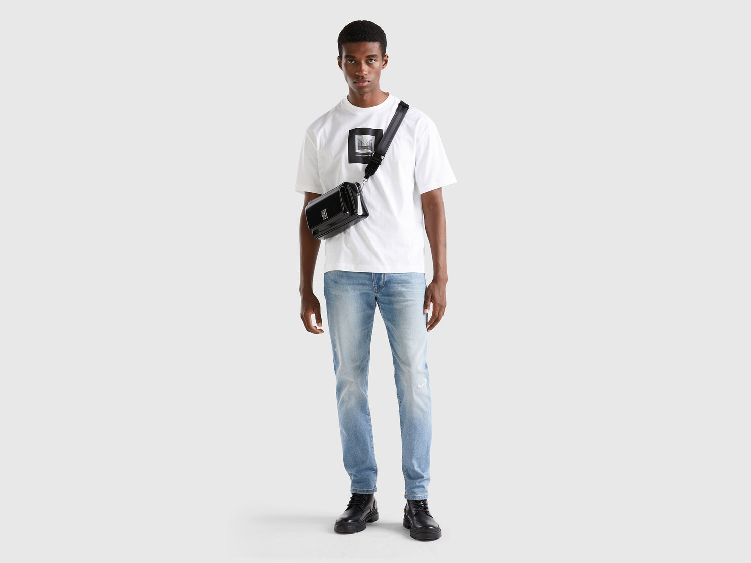Front view of men&